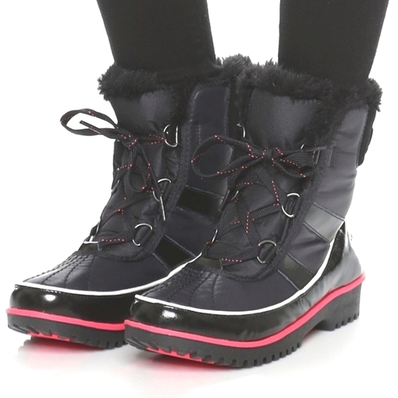 GUC Sorel Tivoli 2 Winter Snow Boot Black Women 6 - Picture 1 of 16